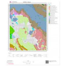 O 28-a2 Paftası 1/25.000 ölçekli Jeoloji Haritası