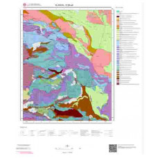 O28a4 Paftası 1/25.000 Ölçekli Vektör Jeoloji Haritası
