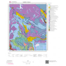 O28c3 Paftası 1/25.000 Ölçekli Vektör Jeoloji Haritası
