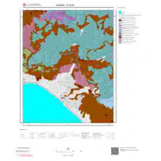 O28d4 Paftası 1/25.000 Ölçekli Vektör Jeoloji Haritası