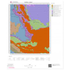 O29a1 Paftası 1/25.000 Ölçekli Vektör Jeoloji Haritası