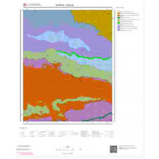 O29a2 Paftası 1/25.000 Ölçekli Vektör Jeoloji Haritası