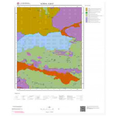 O29b1 Paftası 1/25.000 Ölçekli Vektör Jeoloji Haritası