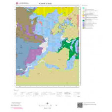 O29d3 Paftası 1/25.000 Ölçekli Vektör Jeoloji Haritası