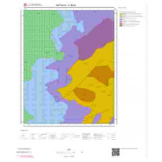 O36b4 Paftası 1/25.000 Ölçekli Vektör Jeoloji Haritası