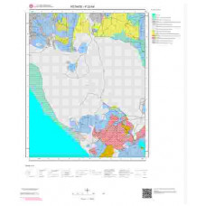 P 22-b4 Paftası 1/25.000 ölçekli Jeoloji Haritası