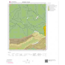 P 23-a4 Paftası 1/25.000 ölçekli Jeoloji Haritası