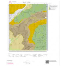 P 23-b2 Paftası 1/25.000 ölçekli Jeoloji Haritası