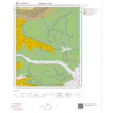 P 23-b3 Paftası 1/25.000 ölçekli Jeoloji Haritası