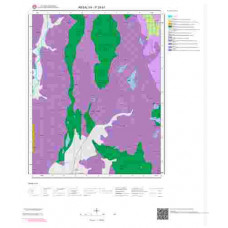 P 24-b1 Paftası 1/25.000 ölçekli Jeoloji Haritası