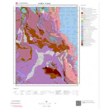 P 28-b2 Paftası 1/25.000 ölçekli Jeoloji Haritası