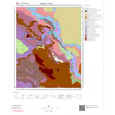 P 29-a4 Paftası 1/25.000 ölçekli Jeoloji Haritası