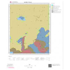 P30a3 Paftası 1/25.000 Ölçekli Vektör Jeoloji Haritası