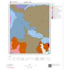 P 30-d1 Paftası 1/25.000 ölçekli Jeoloji Haritası