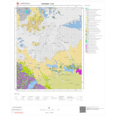 N 30 Paftası 1/100.000 ölçekli Jeoloji Haritası